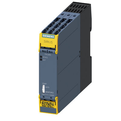 3SK1 Basiseenheid Standaard schroefterminal 3SK11111AW20 Veiligheidsrelais met relieuutput