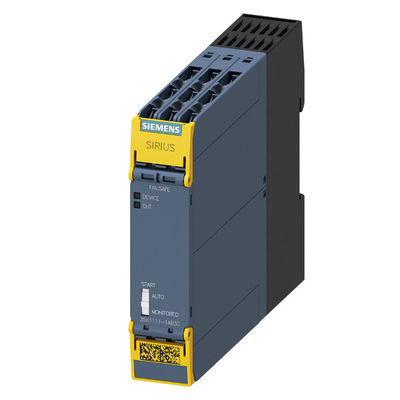PLC 3SK1111-1AB30 Veiligheidsrelais 3SK1 Basis-eenheid Standaard relais-uitgangen Schroefterminal