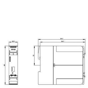 3SK1 Basis-eenheid Geavanceerde schroefterminal 3SK1121-1AB40 Veiligheidsrelais met relie-uitgangen