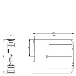 3SK1121-2CB42 Veiligheidsrelais 3SK1 Basis-eenheid Geavanceerde relais Uitgang Veergeladen terminal