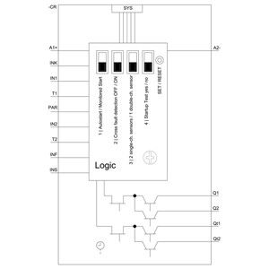 Vlambeladen terminal 3SK1122-2CB41 Veiligheidsrelais voor andere elektrische apparatuur