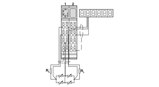 Phoenix Contact IB IL SGI 2/P/EF-PAC IP20 Analoog module voor industriële bescherming