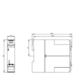 PLC 3SK1211-2BB40 Veiligheidsrelais 3SK1 4RO Uitgangsverlenging Veerbeladen Terminal DC 24V