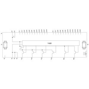 3SK2 45 mm Breedte SIRIUS Safety Relay Basis-eenheid 3SK2122-1AA10 voor industriële toepassingen