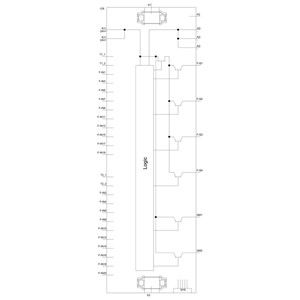 3SK2 45 mm Breedte SIRIUS Safety Relay Basis-eenheid 3SK2122-1AA10 voor industriële toepassingen