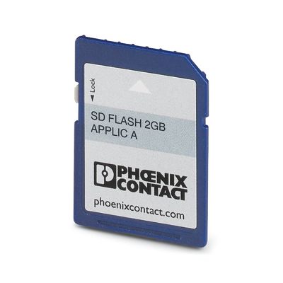 2GB Phoenix Contact Program/Configuration Memory SD FLASH 2988162 Verbeter uw bedrijf