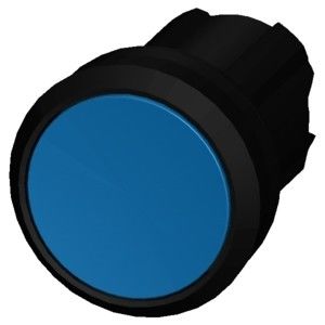 Onverlicht 3SU1000-0AB50-0AA0 SIRIUS ACT-knop met blauwe platte knop van kunststof