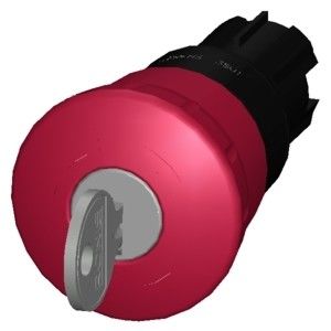 3SU1000-1HF20-0AA0 SIRIUS ACT Champignon knop met 40 mm grootte en plastic materiaal