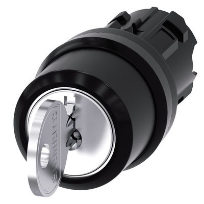 3SU1000-4BL11-0AA0 SIRIUS ACT Sleutelschakelaar Plastic RONIS 3 Posities 2x45 voor machines