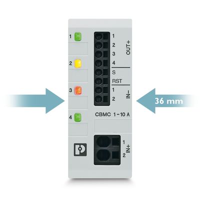1065729 CBMC E4 24DC/1-10A S-R Elektronische apparatuur Circuit breaker voor efficiëntie
