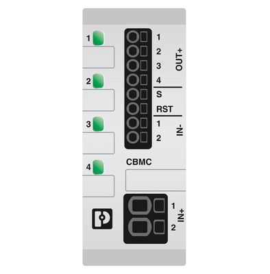 1065729 CBMC E4 24DC/1-10A S-R Elektronische apparatuur Circuit breaker voor efficiëntie
