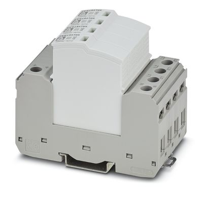 VAL-SEC-T2-4 0-440-FM Type 2 Overspanningsbeschermer 125V DC 200mA DC 3-pool voor de klant