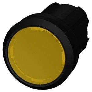 3SU1001-0AB30-0AA0 SIRIUS ACT drukknop in geel plastic met verlicht platte knop