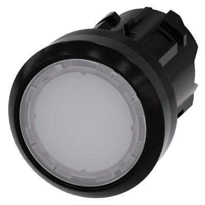 3SU1001-0AB60-0AA0 SIRIUS ACT-knop met wit verlicht plat knop wit kunststof