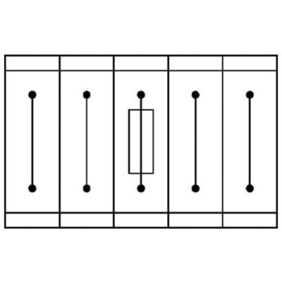 0712194 TCP 1A Thermal Magnetic Device Circuit Breaker voor 250V AC/65V DC toepassingen