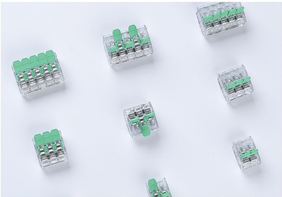 UL CE-gecertificeerde driepolige sneldraadterminalconnector voor veilige elektrische bedrading
