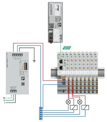 Elektronisch 1065729 CAPAROC PM PN Power Module Ideaal voor 12 V DC / 24 V DC toepassingen