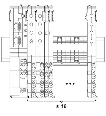 Elektronisch 1065729 CAPAROC PM PN Power Module Ideaal voor 12 V DC / 24 V DC toepassingen