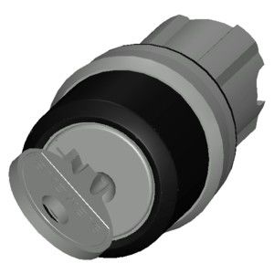 PLC 3SU1050-4BL11-0AA0SIRIUS metalen glanzende RONIS 2 posities gehandhaafde ACT-sleutelknop