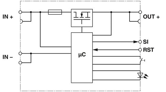 1 pool 1135753 PTCB E1 24DC/1-4A SI-R Elektronische apparatuur schakelaar met 24V DC