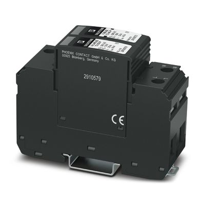 240 V wisselstroom L-PE / N-PE Nominale VAL-MS-EE-T2-1 1-320 Type 2 Overschrijdingsbeschermer met 3 polen