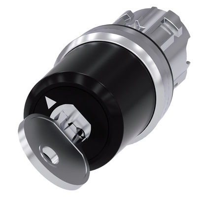 3SU1050-5BF11-0AA0 Metalen glanzende PLC-sleutelschakelaar met 2 posities