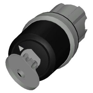 3SU1050-5BF11-0AA0 Metalen glanzende PLC-sleutelschakelaar met 2 posities