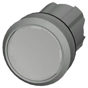 3SU1051-0AB60-0AA0 SIRIUS ACT-knop met metalen glanzende platte knop in het wit