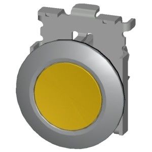 PLC 3SU1060-0JB30-0AA0 Vergrendelde montage Gele SIRIUS ACT-knop en platte knop