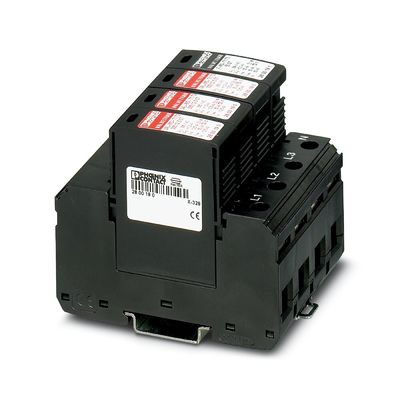 2800184 VAL-MS-T1/T2 335/12.5/3 1 1/2 Klasse 1/2 Blik-/overspanningsscherm voor 4 polen