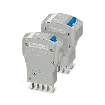 50 V gelijkstroom 2800835 CB TM1 0.5A SFB P Thermisch-magnetisch apparaat Circuit breakers 5 polen