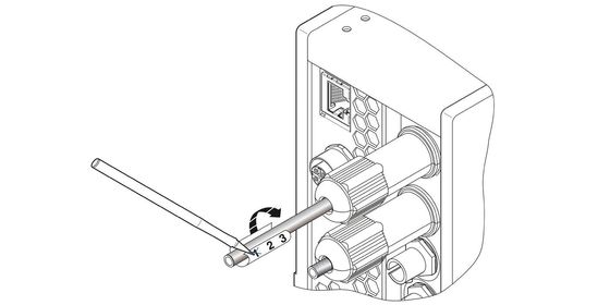24V DC 2800618 LM-S-A/C-3S-ETH Meetsysteem voor bliksemstroom met 4 polen