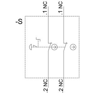 SIRIUS ACT Complete Unit Mushroom Pushbutton voor 3SU1100-1HB20-1PG0 noodstop