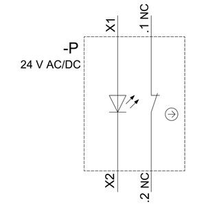 PLC 3SU1102-0AB20-1CA0 SIRIUS ACT-drukknop Kunststof verlichte rode kortstondige schroefaansluiting