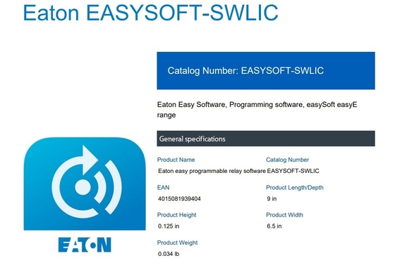 EasySoft easyE-serie EASYSOFT-SWLIC De ultieme oplossing voor contactbelastingcontrole