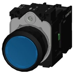 3SU1102-0AB50-1BA0 SIRIUS ACT Complete unit drukknop voor industriële doeleinden