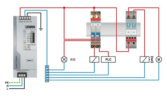 5 polen Nominale spanning 50V gelijkstroom thermisch-magnetisch apparaat Schakelknoppen CB TM1 12A M1 P