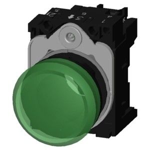 Besturing met 3SU1106-6AA40-1AA0 SIRIUS ACT Complete Unit Pilot Light