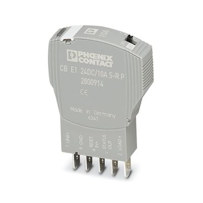 2800914 CB E1 24DC/10A S-R P Elektronische apparatuur Circuit breaker voor industriële doeleinden