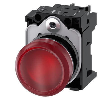 3SU1152-6AA20-1AA0 Pilot licht voor SIRIUS ACT Verlicht metaal glanzend