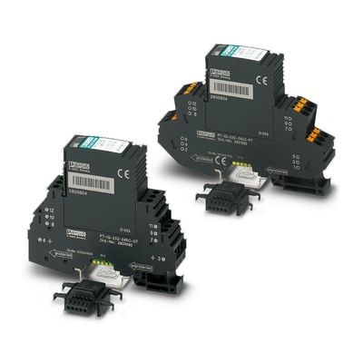 24 V gelijkstroom 4 pool PT-overspanningsscherm PT-IQ-4X1-24DC-PT voor PT-systemen
