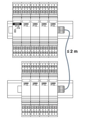 2801296 PT-IQ-PTB-PT Overspanningsbeschermer Nominale spanning PT Nummer van pool 4