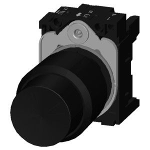 Plastic ongeluchte verhoogde drukknop 3SU1200-0FB10-0AA0 voor SIRIUS ACT Compact Unit