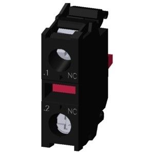 1NC-schroefterminal SIRIUS ACT-contactmodule voor frontale montage 3SU1400-1AA10-1CA0