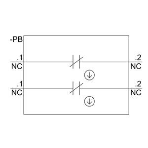 Voorgezette schroefterminal 2NC-contactmodule voor PLC 3SU1400-1AA10-1EA0 SIRIUS ACT