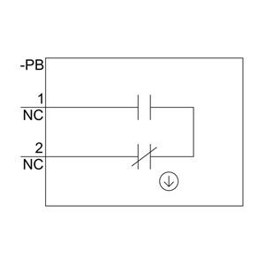 1NC1MC Schroefterminal voorste montage SIRIUS ACT Contactmodule PLC 3SU1400-1AA10-1HA0
