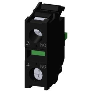3SU1400-1AA10-1LA0 SIRIUS ACT-contactmodule met voorste montage en 1NO-schroefterminal