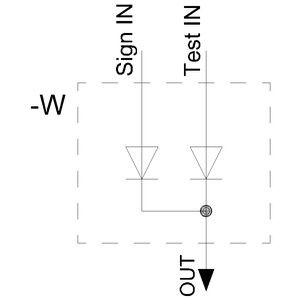 PLC 3SU1400-1CK10-1AA0 SIRIUS ACT LED-testmodule voor frontale montage en schroefterminal