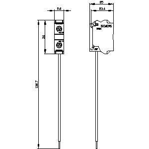 PLC 3SU1400-1CK10-1AA0 SIRIUS ACT LED-testmodule voor frontale montage en schroefterminal