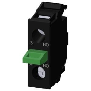 1NO Schroefterminal PLC 3SU1400-2AA10-1BA0 SIRIUS ACT Contactmodule voor basismontage